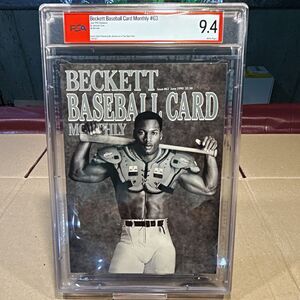 Beckett Baseball Card Monthly 1990 June #63 Bo Jackson PSA 9.4 Cert 171011011
